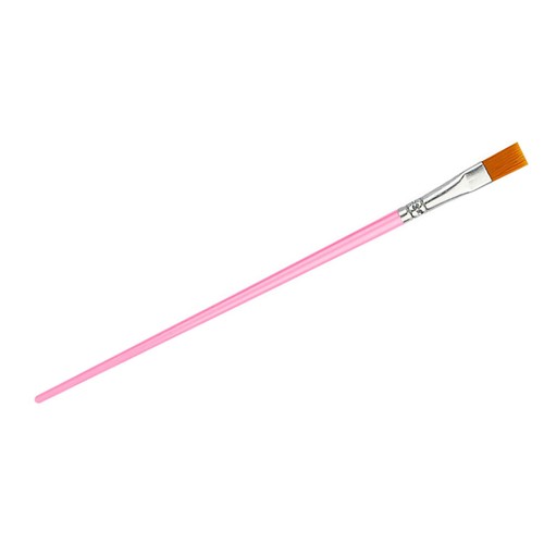Acrylic paint brush flat - flat, tip