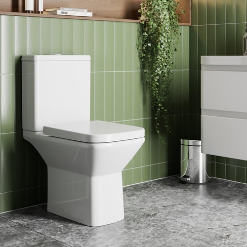 Bathroom close coupled - close, toilet