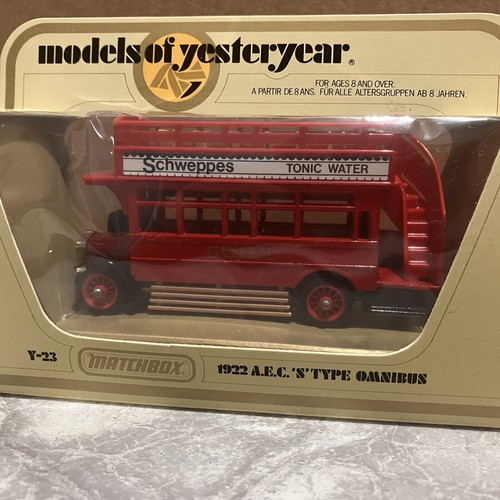 Matchbox 1922 aec s - matchbox, y-23