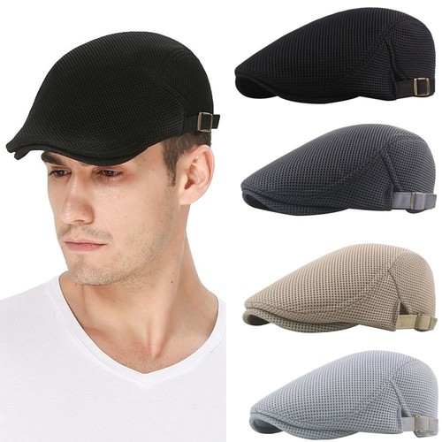Mesh berets hat breathable - berets,
