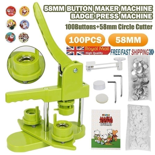 Button maker badge press - maker,