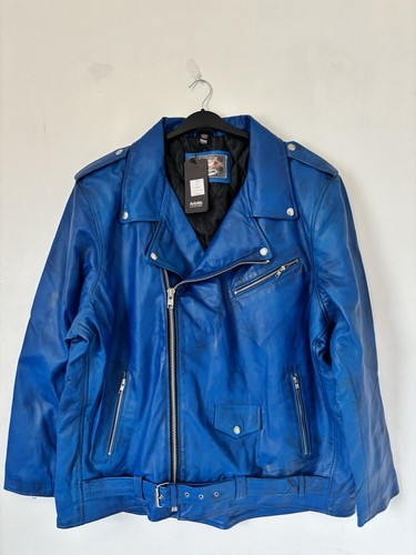 Aviatrix men blue leather - men's,