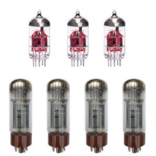 Replacement Marshall Valve Kit for Marshall JCM800 Bass Series 100w (2 x JJ E...