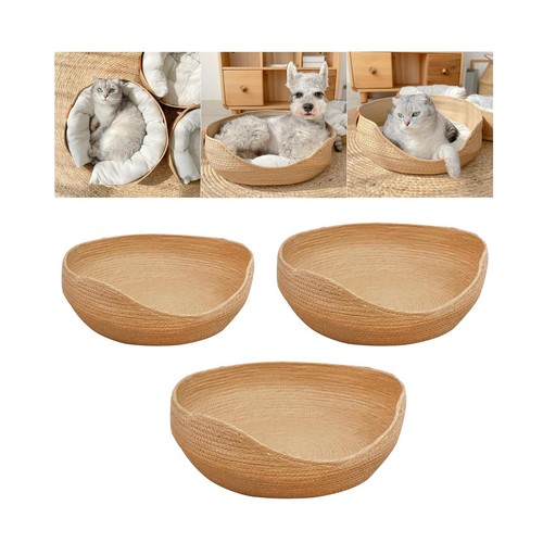 Cat bed basket pet - bed,