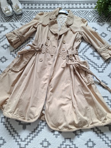 Beige cotton frock swing - cotton,