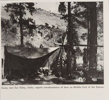 1942 Magazine Photo Tent in