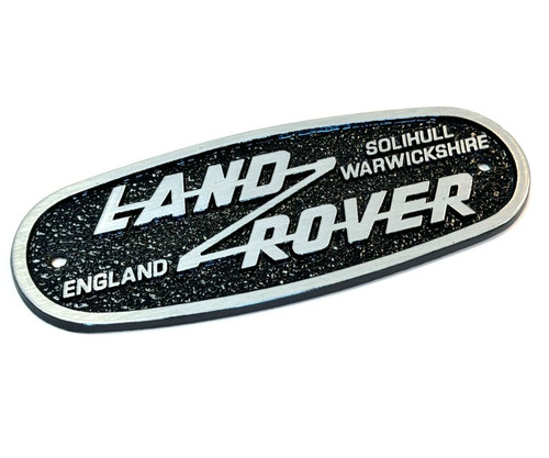 Aluminium solid die cast - solid, oval