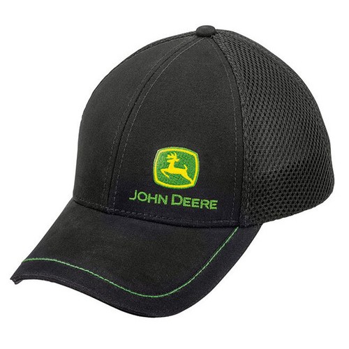 John deere black mesh - john,