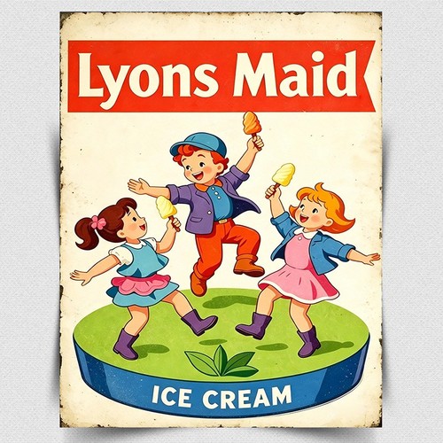 Lyons maid ice - maid, lollies