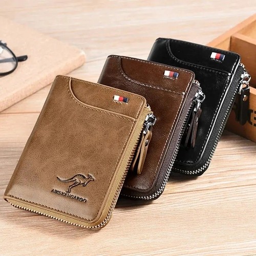 Men leather wallet card - men's,