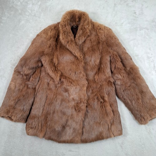 Vintage fur coat - coat, medium