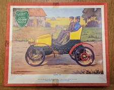 VAUXHALL 1903 CAR - Vintage Wooden Jigsaw Puzzle - VICTORY Series No.107 - 1950s
