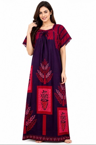 Indian night dress cotton - indian,