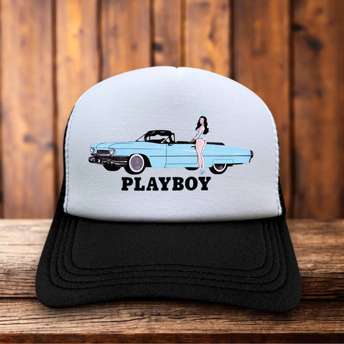 Playboy rare logo mens - rare, trucker
