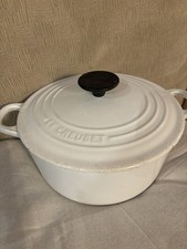 Le Creuset White  Casserole