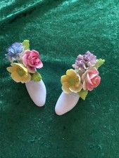 Vintage painted porcelain - painted,