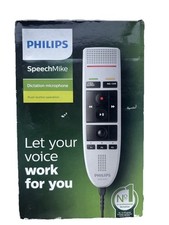 Philips LFH3200 SpeechMike Pro USB Dictation Microphone – (new, open box)