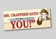 Sticker Mr Crabtree goes