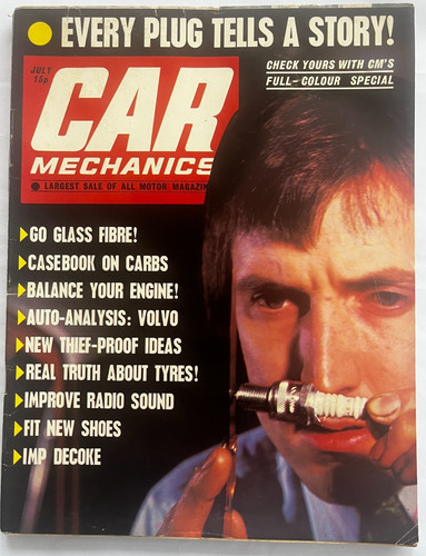 Car mechanics july 1971 volvo - mechanics, 1971,