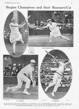 TENNIS Wimbledon Champions and