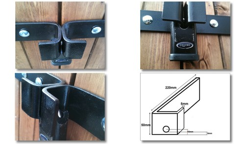 Security hasp 5mm very - hasp,