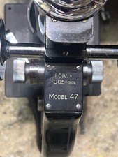 Retro Vets Microscope - Beck London 26810. Wooden Carry Box Good Condition