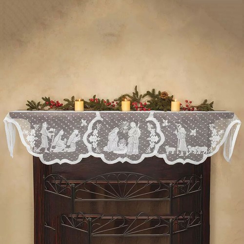 50x228cm christmas lace - 50x228cm,