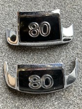 Genuine Harley-Davidson Fender Badges - 80 Cubic Inches - 2 in total available