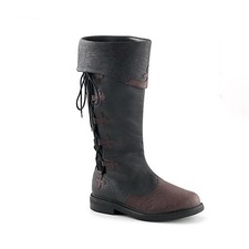 Retro Medieval Viking Pirate Mens Boots Nordic Jackboot Renaissance Steampunk