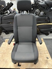 Genuine Vw Transporter Caravelle T6.1 Single Passenger Seat In Bricks Trim