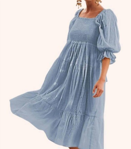 Bibi sheered swiss dot - dot, tiered