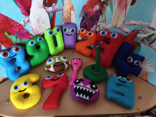 New handmade numberjacks - new,
