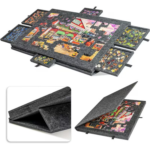 Felt jigsaw puzzle - felt, board