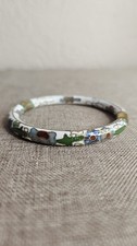 Cloisonne enamel bangle - cloisonne,