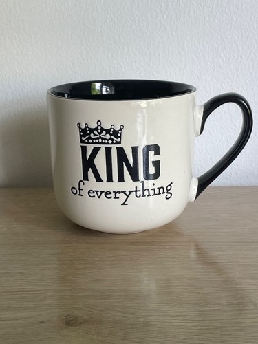 King everything mug black - of,