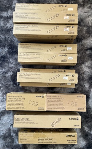 Xerox toner cartridges joblot - toner,