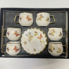 Ceramic Butterfly Design Cup &