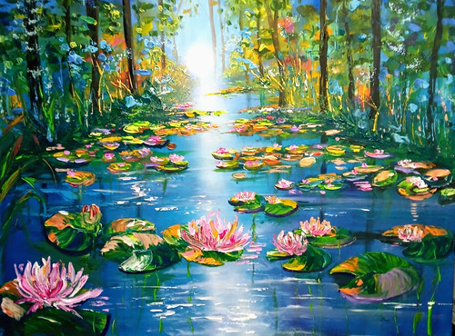 Original oil painting - oil, canvas