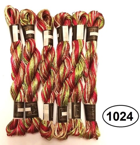 Silk thread cross - 6,