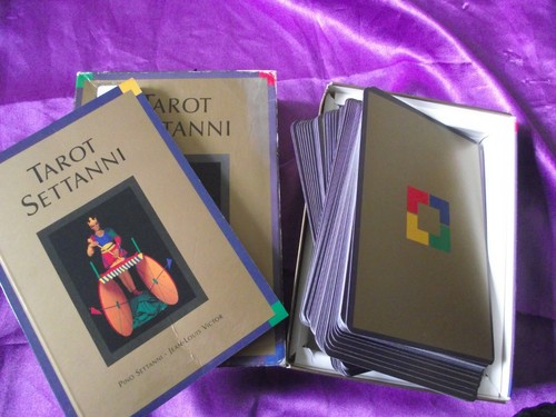 Settanni tarot cards vtg 1995 - tarot,