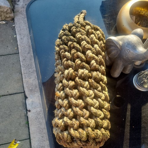 Rope fender vintage boat - ,