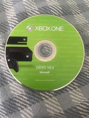 Xbox one kiosk demo disc - demo,