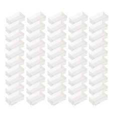 Pack Of 50 Transparent Macaron Boxes for Pastry Display Gift Packaging Supplies