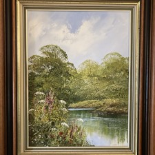 Terry Evans Oil Landscape