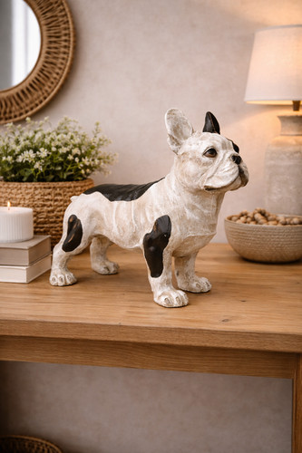 French bulldog ornament resin - bulldog,