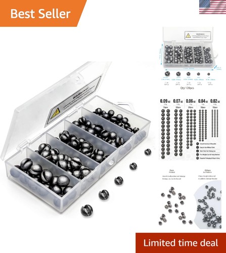 120pcs split shot fishing - 120pcs,