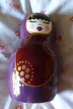 Russian Doll Pottery Ornament