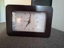 Clock, mahogany coloured Next