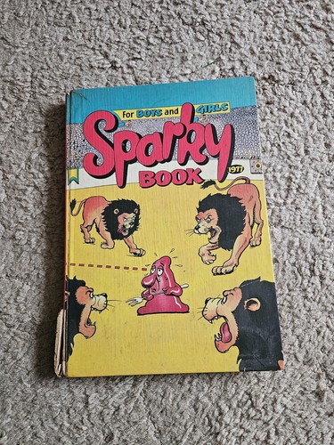 Sparky book 1977 vintage - book,