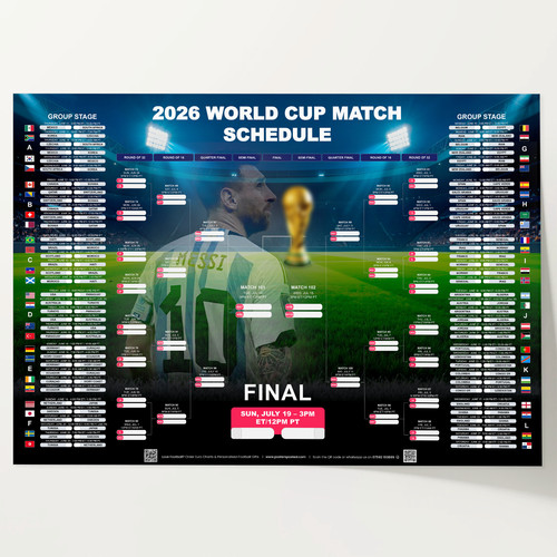 Football world cup - football, poster